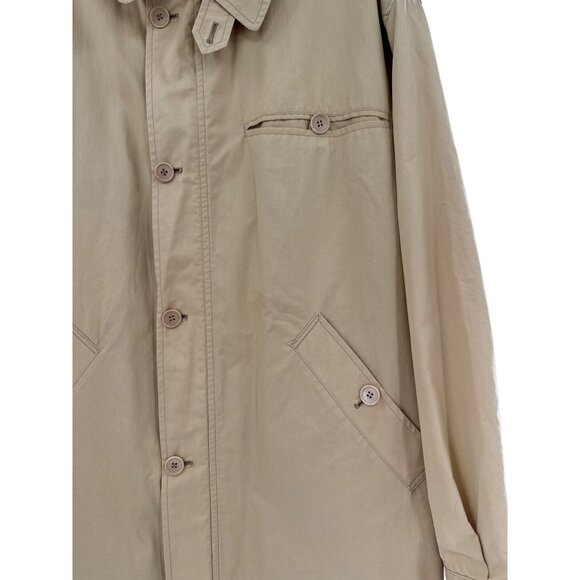 Fendi Tan Mens Medium Field Jacket authentic Italian Button Closure  sz 38 US - Picture 4 of 16